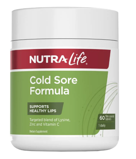 Nutra Life Cold Sore Formula 60 tabs